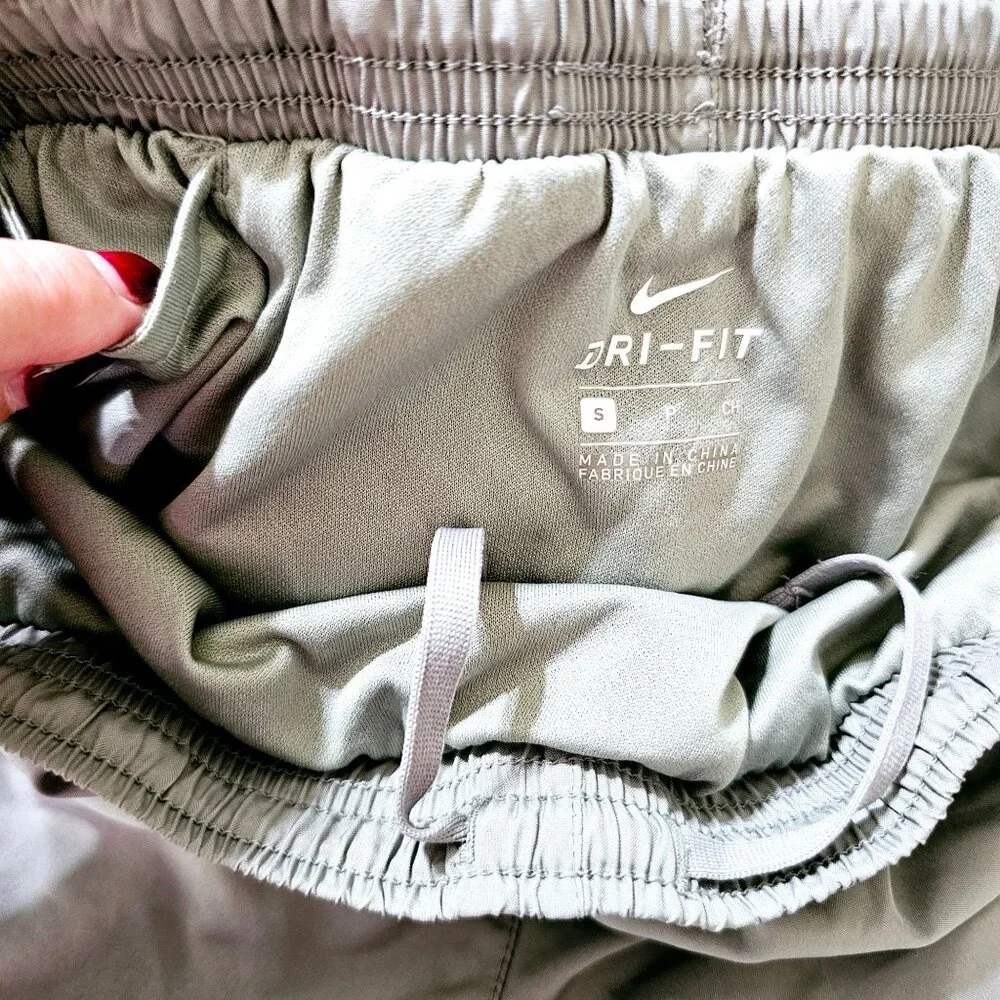 Nike Dri-Fit Womens Gray Running‎ Shorts S ~S74.3